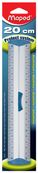 Maped - Règle aluminium (double décimètre) 20 cm