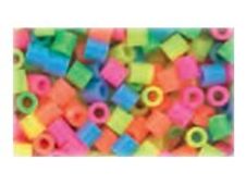 PERLOU - 3000 perles à repasser  - 5 mm - assortiment de couleurs fluorescentes