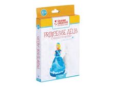 Graine Creative - kit de travaux créatifs - princess Aelis en platre