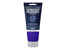 Lefranc Bourgeois - Peinture acrylique - bleu ultramarin - 80 ml