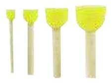 Cléopâtre - pack de 4 - Pinceaux mousse - plusieurs diamêtres disponibles
