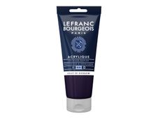 Lefranc Bourgeois - Peinture acrylique - violet dioxazine - 80 ml