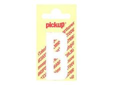 Pickup - Étiquette autocollante - 90 mm - Lettre B - blanc mat