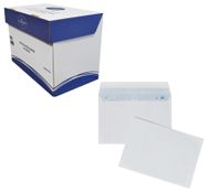 La Couronne - 200 Enveloppes C5 162 x 229 mm - 80 gr - sans fenêtre - blanc - bande auto-adhésive