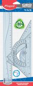 Maped Geometric - Kit de traçage 4 pièces