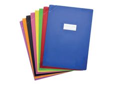 Oxford Strong Line - Protège cahier sans rabat - 17 x 22 cm - disponible dans différentes couleurs opaques