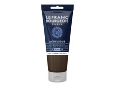 Lefranc Bourgeois - Peinture acrylique - terre d'ombre naturelle - 80 ml