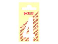 Pickup - Étiquette autocollante - 90 mm - Chiffre 4 - blanc mat