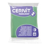 Cernit Translucent - Pâte à modeler - 56 g - vert citron - argile polymère