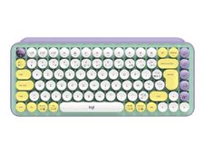 Logitech POP Keys - Clavier PC sans fil - bluetooth 5.1 et LE - daydream