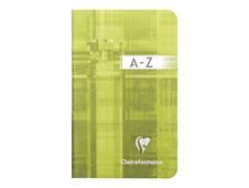 Clairefontaine - Répertoire 9 x 14 cm - 96 pages - petits carreaux (5x5 mm) - disponible dans différentes couleurs