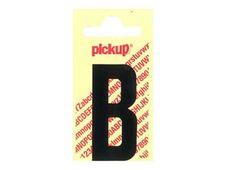 Pickup - Étiquette autocollante - 90 mm - Lettre B - noir mat