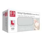 100 Gants vinyle jetables - taille L