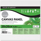 Daler-Rowney Simply - Carton entoilé - 20 x 20 cm