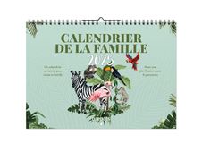 Brepols - Calendrier familial mensuel - 31 x 22 cm