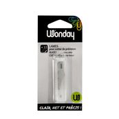 Wonday - Etui de 12 lames - pour cutter de précision - 18 mm