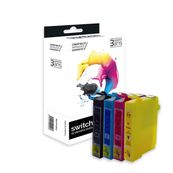 Cartouche compatible Epson 603XL Etoile de mer - pack de 4 - noir, jaune, cyan, magenta - Switch