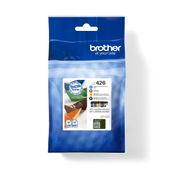 Brother LC426 - pack de 4 - noir, jaune, cyan, magenta - cartouche d'encre originale