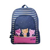 Sac à dos maternelle Lililou - 37 cm - 1 compartiment - noir - Bagtrotter