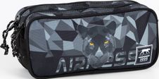 Trousse rectangulaire Airness Ace - 2 compartiments - noir - Hamelin