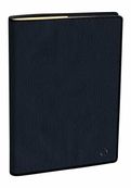 Agenda Marlow Affaires Prestige avec répertoire - 1 semaine sur 2 pages - 10 x 15 cm - bleu nuit - Quo Vadis