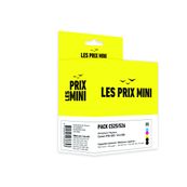 Cartouche compatible Canon PGI-525/CLI-526 - Pack de 5 - noirs x2, cyan, magenta, jaune - LES PRIX MINI