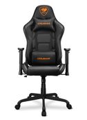 Fauteuil gamer ARMOR Elite - accoudoirs réglables - appui-tête intégré - noir