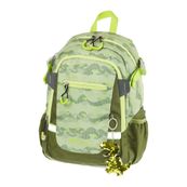 Sac à dos maternelle Walker Rhino - 2 compartiments - vert olive - Carpentras