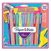 Paper Mate Flair - Pack de 12 Feutres d'écriture - couleurs assorties