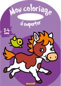 Mon coloriage à emporter (2-4 ans) - Poney