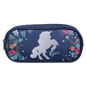 Trousse rectangulaire Cybel - 1 compartiment - bleu - Bagtrotter