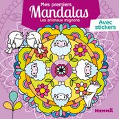 Mes premiers mandalas : Les animaux mignons - Avec stickers