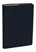 Agenda Marlow Affaires Prestige avec répertoire - 1 semaine sur 2 pages - 10 x 15 cm - bleu nuit - Quo Vadis