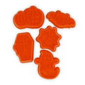 Legami - Set de 5 emporte-pièces avec tampons à biscuits - Accessoire pâtisserie original