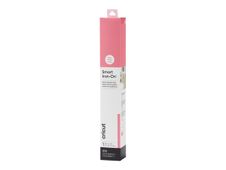 Cricut Smart Iron-On - Feuille pour activités manuelles - 33 x 90 cm - rose - vinyle