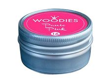 Woodies 16 - Tampon encreur rond - panic pink