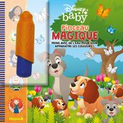 DISNEY BABY - PINCEAU MAGIQUE (FAMILLE LA BELLE ETLE CLOCHARD) - PEINS AVEC DE L'EAU POUR VOIR APPA