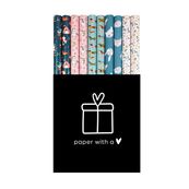 Rouleau papier cadeau couché 0,7 x 2 m 80g BILLIE - Viquel
