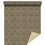 Papier cadeau kraft recyclée lisse Jungle Noir - 70 cm x 50 m