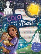 Disney Wish - Colo avec strass - Avec plus de 1000 strass ! - livre de coloriage / d'activités