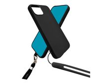 JAYM POP - Coque de protection pour Xiaomi Redmi Note 13 Pro 4G - tour de cou + tour de poignet - noir