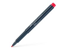 Faber-Castell Neon - Feutre - petite corvette rouge - encre à l'eau - 1.5 mm