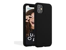 JAYM CLASSIC - Coque de protection pour téléphone portable - compatibilité avec MagSafe - silicone de qualité supérieure - noir