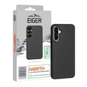 Eiger North - Coque de protection pour téléphone portable - robuste - GRS - polyuréthanne thermoplastique (TPU), polycarbonate - noir
