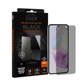 Eiger Mountain Black - Protection d'écran - filtre anti regards - verre trempé pour Samsung Galaxy A36 / A56 / S24 FE