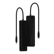Satechi - Adaptateur multiports USB-C- triple affichages - pour ordinateur de bureau, écran plat, ordinateur portable