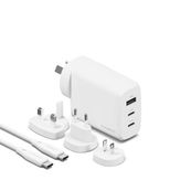Cygnett PowerMaxx - Adaptateur secteur / Chargeur de voyage GaN - 67W - blanc