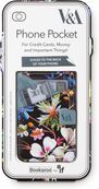 Bookaroo - Pochette de téléphone florale - noir