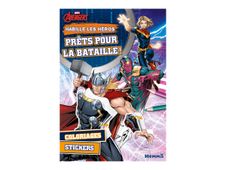 Marvel Avengers - Habille les héros - Prêtes pour la bataille ! - livre de coloriage / d'activités