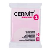 Cernit Number One - Pâte à modeler - 56 g - rose flamingo - argile polymère